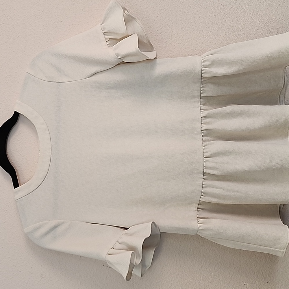 Kate Spade Cream Textured Top